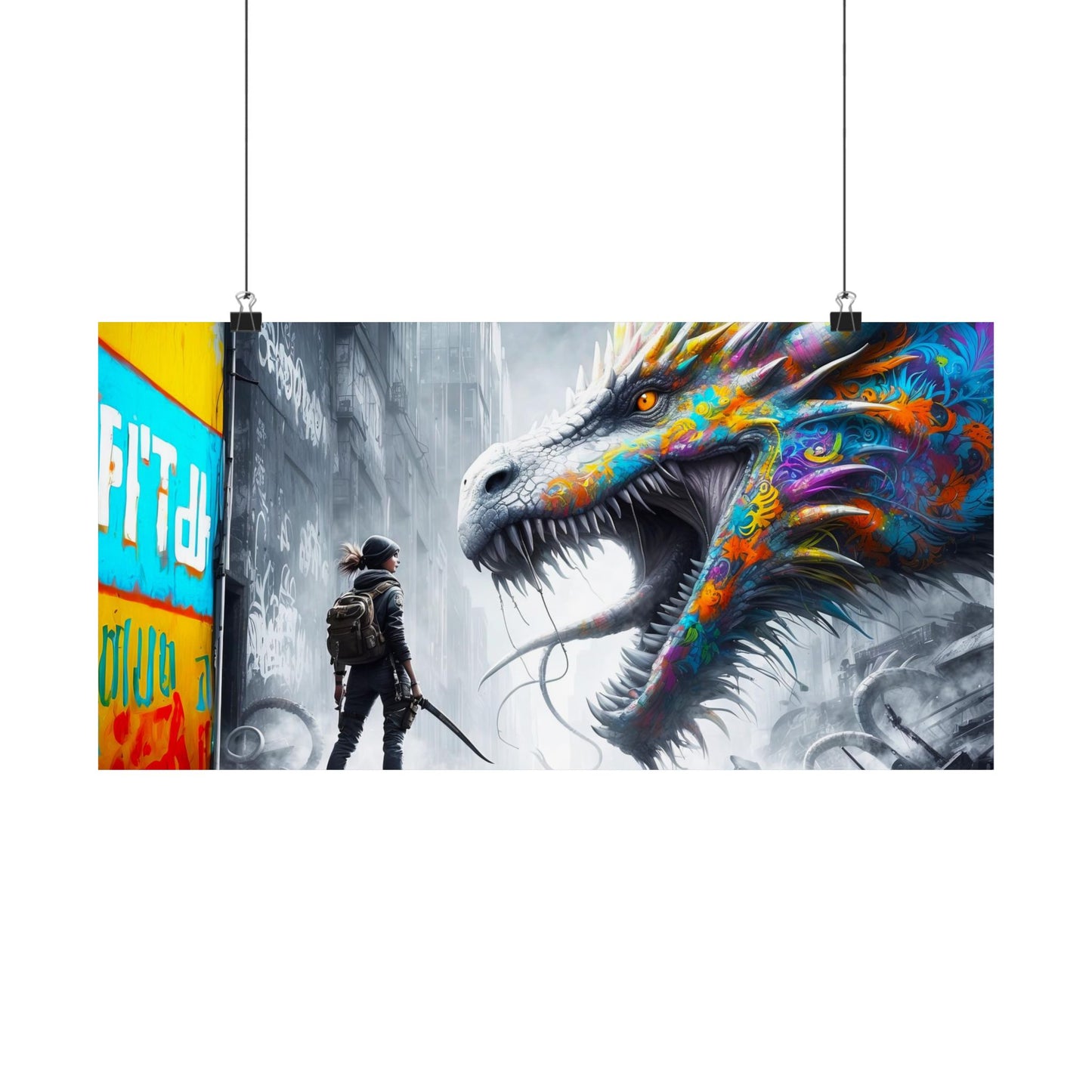 Chroma's Awakening Matte Horizontal Posters