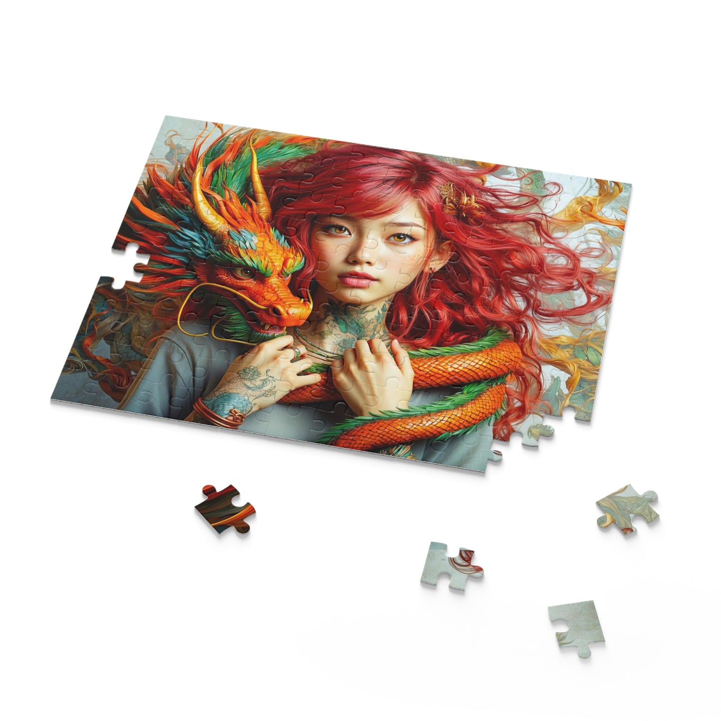 The Dragon's Muse Puzzle (120, 252, 500-Piece)