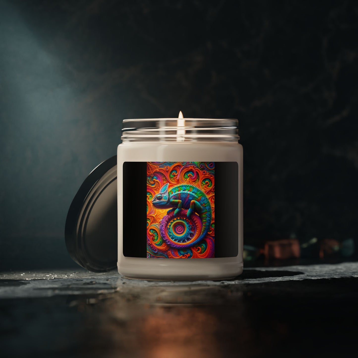 Fractal Guardian Scented Soy Candle, 9oz