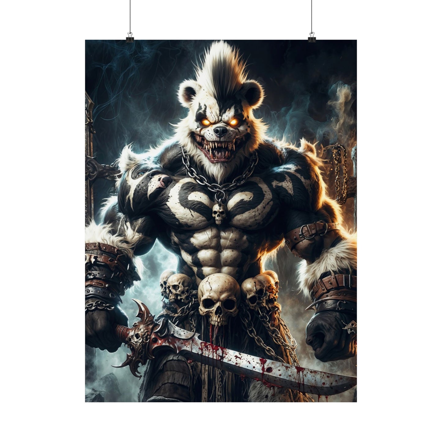 The Wrath of Kurofang  Matte Vertical Posters