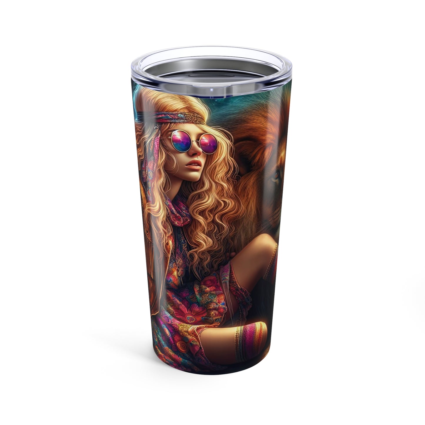 Celestial Harmony Tumbler: Sip in Cosmic Bliss Tumbler 20oz