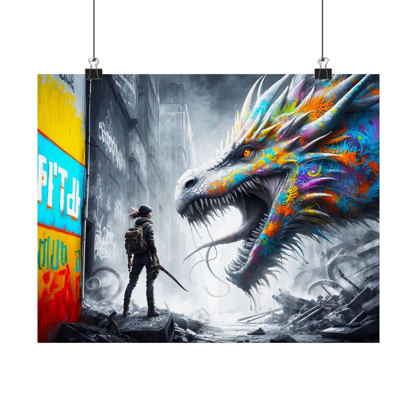 Chroma's Awakening Matte Horizontal Posters