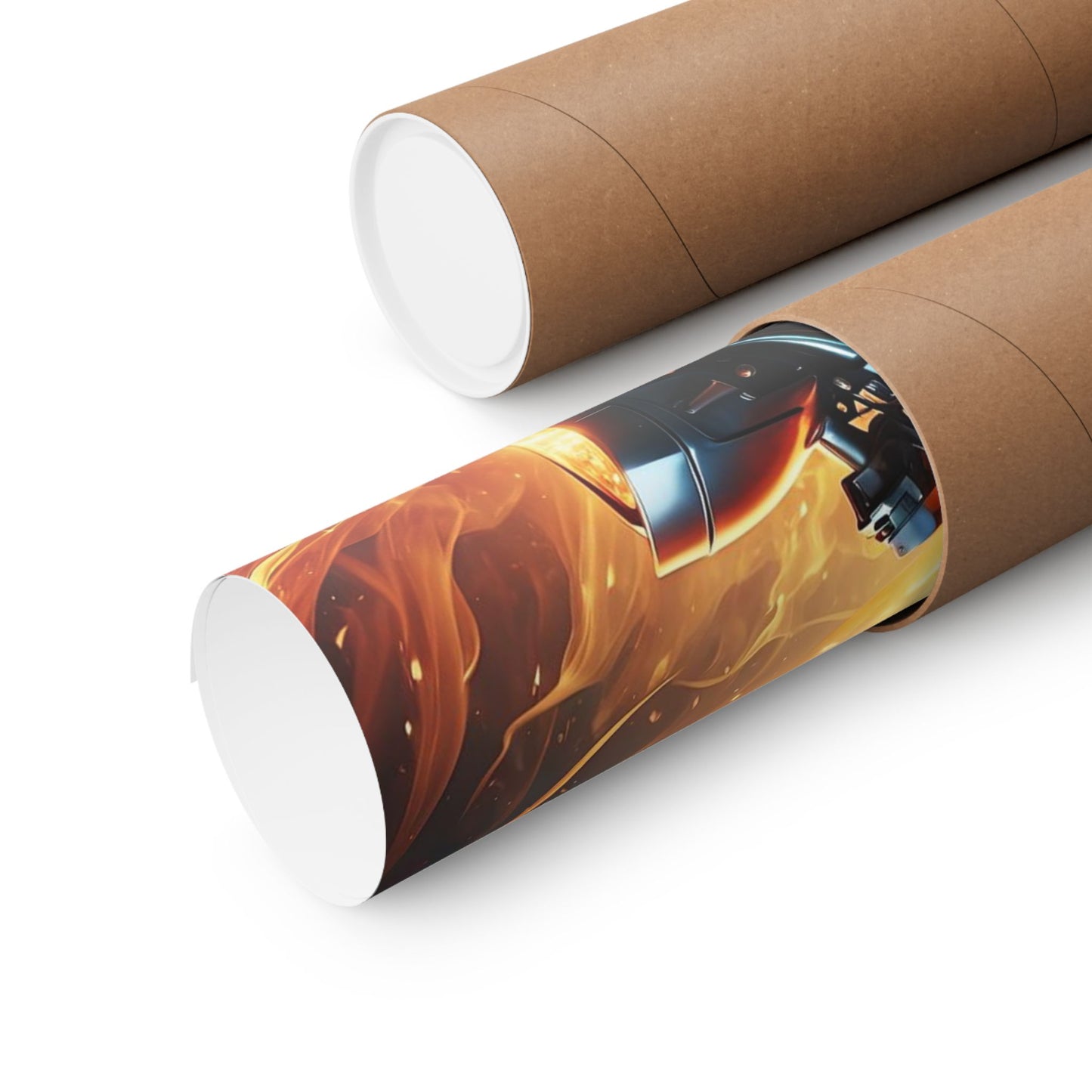 Flames of Destiny Matte Horizontal Posters