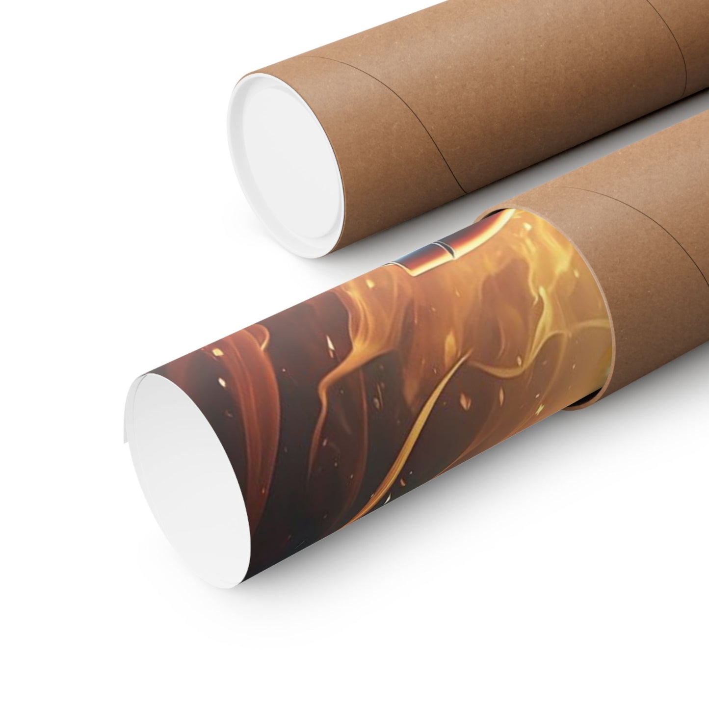 Flames of Destiny Matte Horizontal Posters