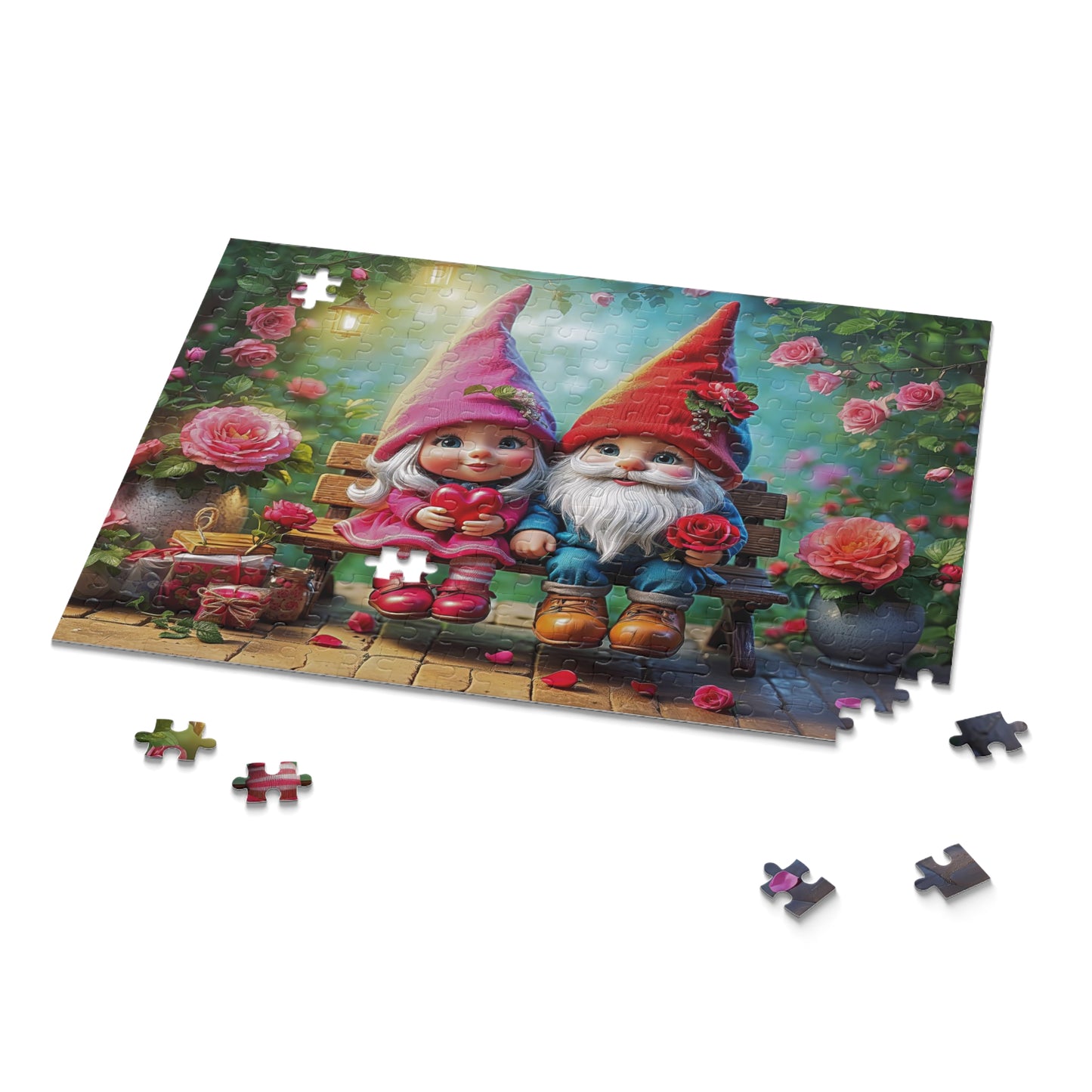 Piece Together the Whimsy Garden of Enchantment Puzzle (120, 252, 500-Piece)