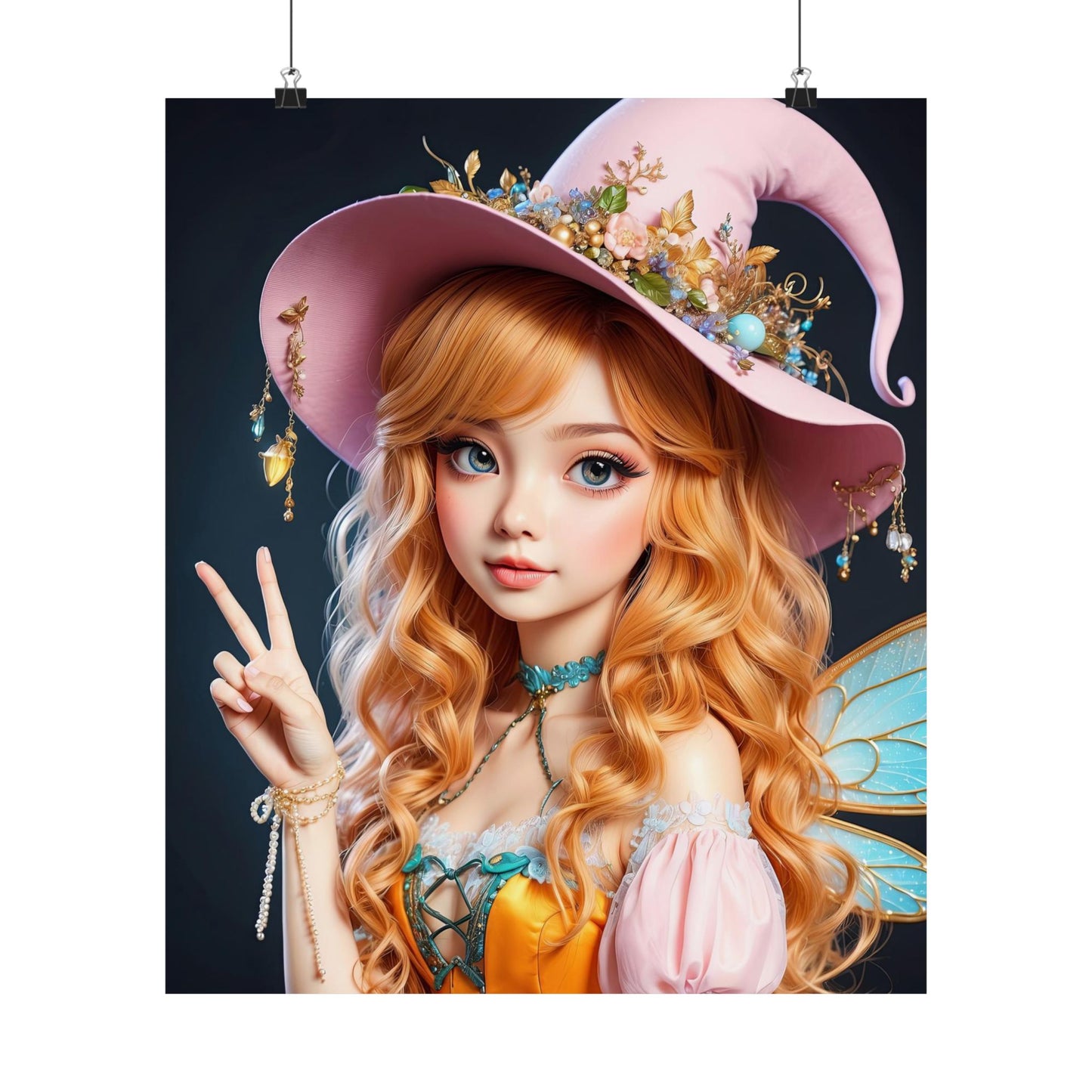 The Peaceful Pixie Matte Vertical Posters