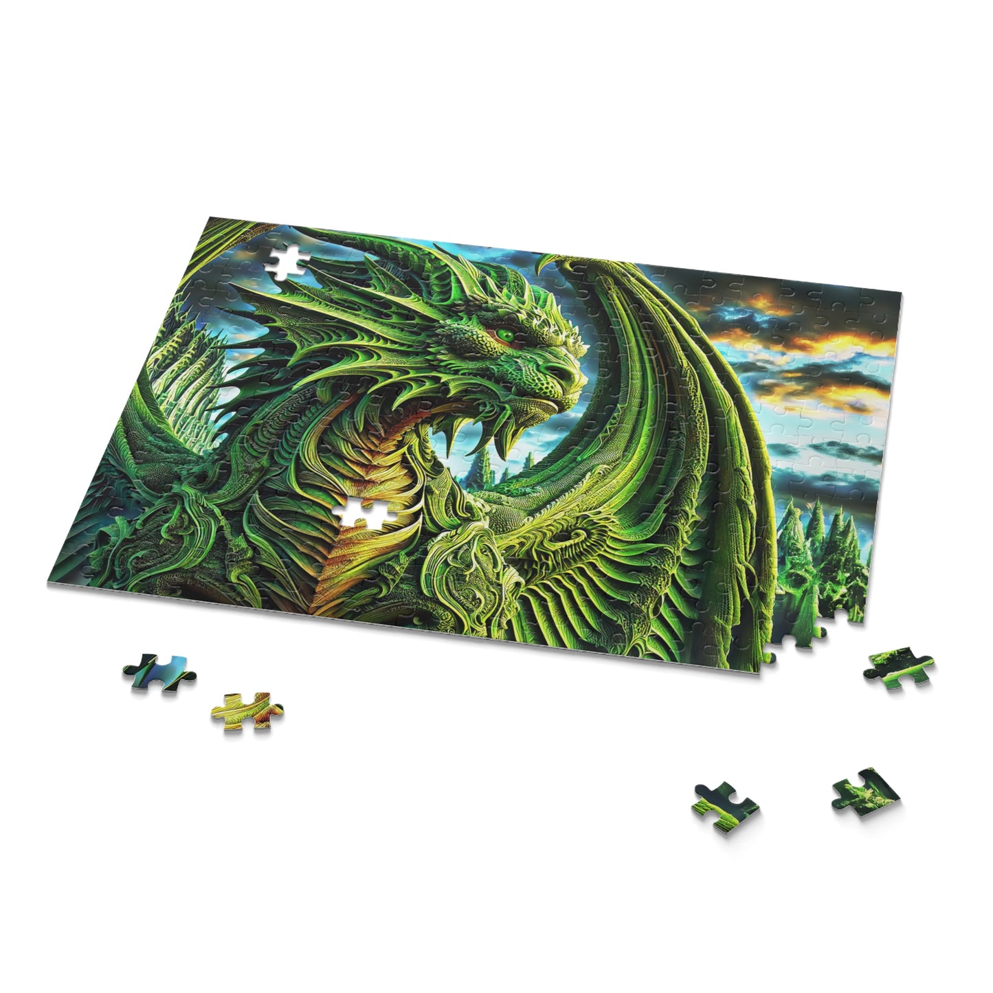 The Living Gargoyle of Enchanted Realms Puzzle (120, 252, 500-Piece)