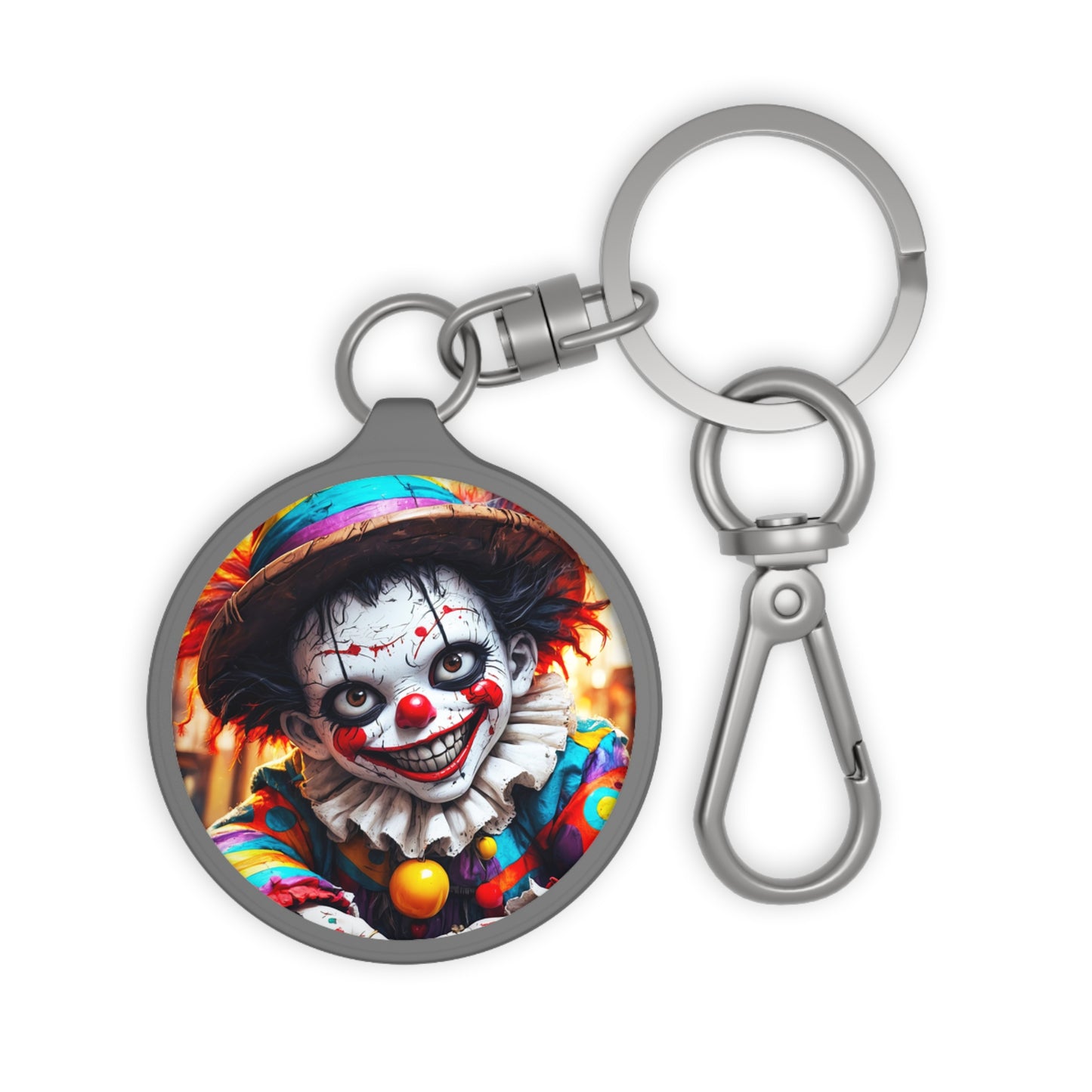 Grim Grins Keyring Tag