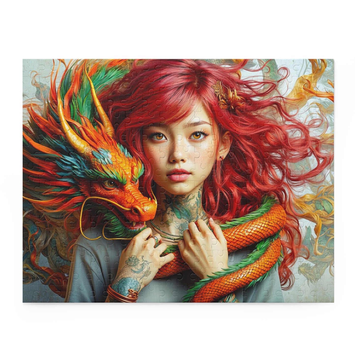 The Dragon's Muse Puzzle (120, 252, 500-Piece)