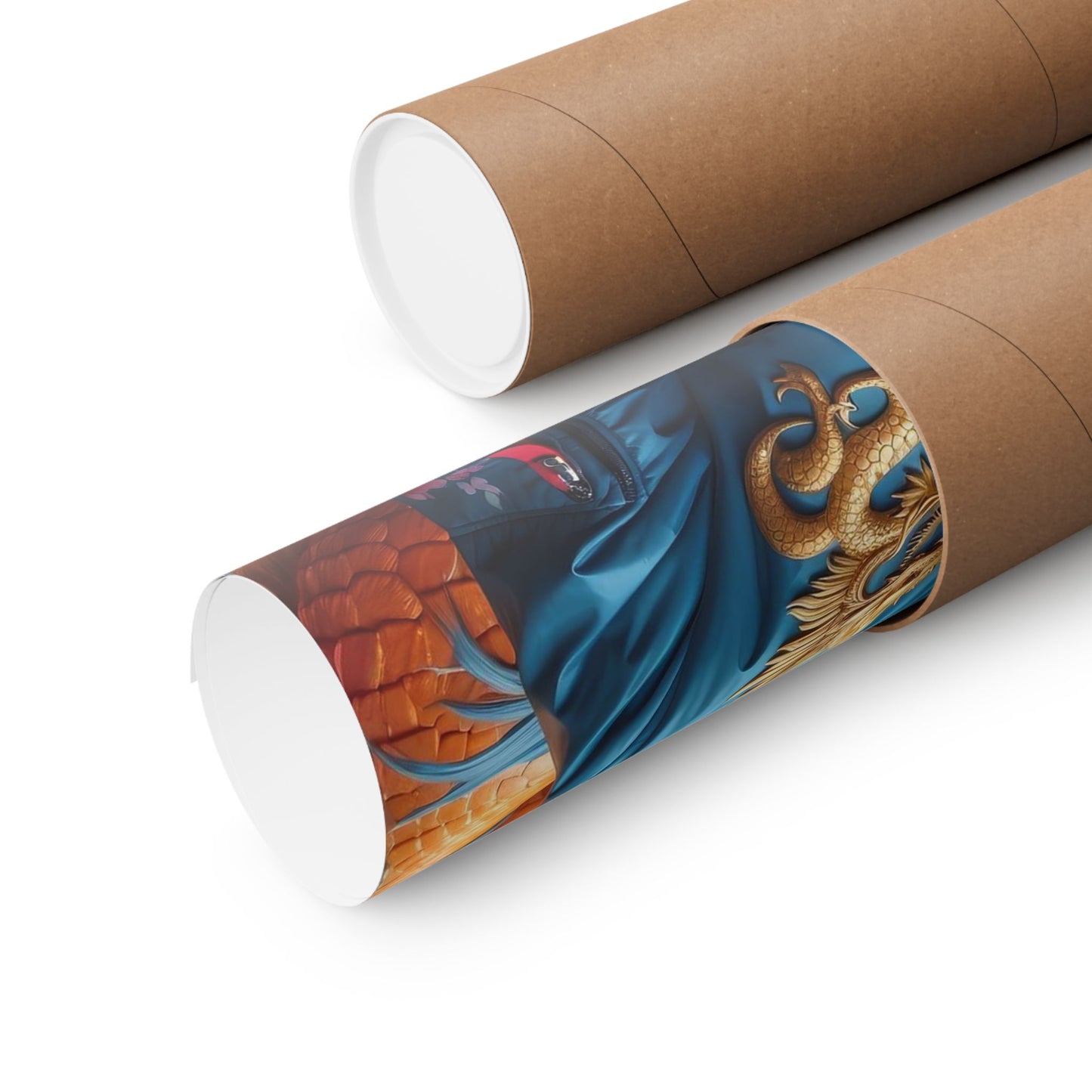 Dragon's Veil Matte Vertical Posters