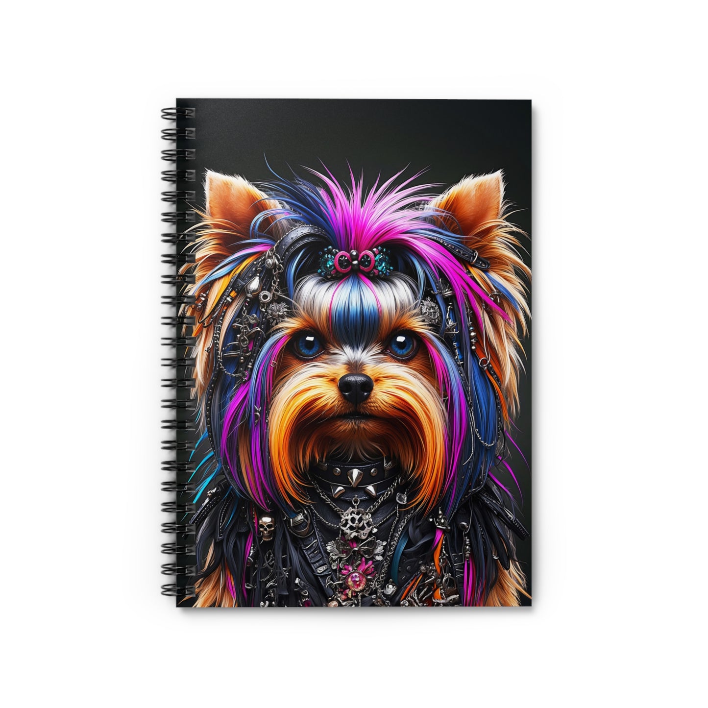 Rebel with a Paw Spiral Notebook - Ruled Line