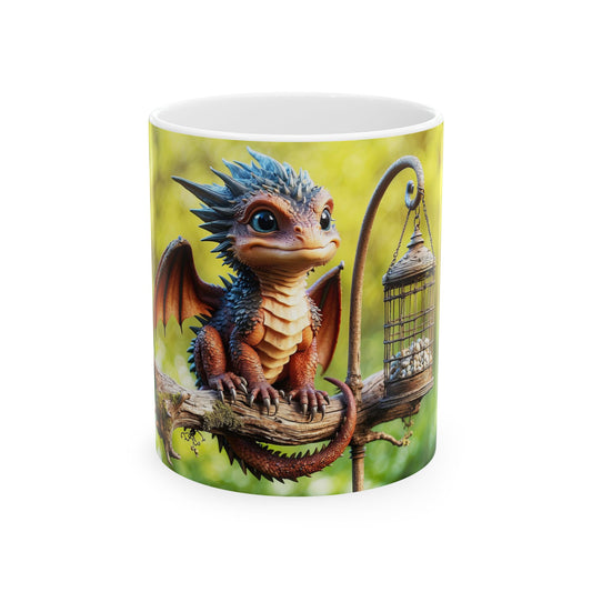 Whispers of the Enchanted Grove Ceramic Mug, 11oz