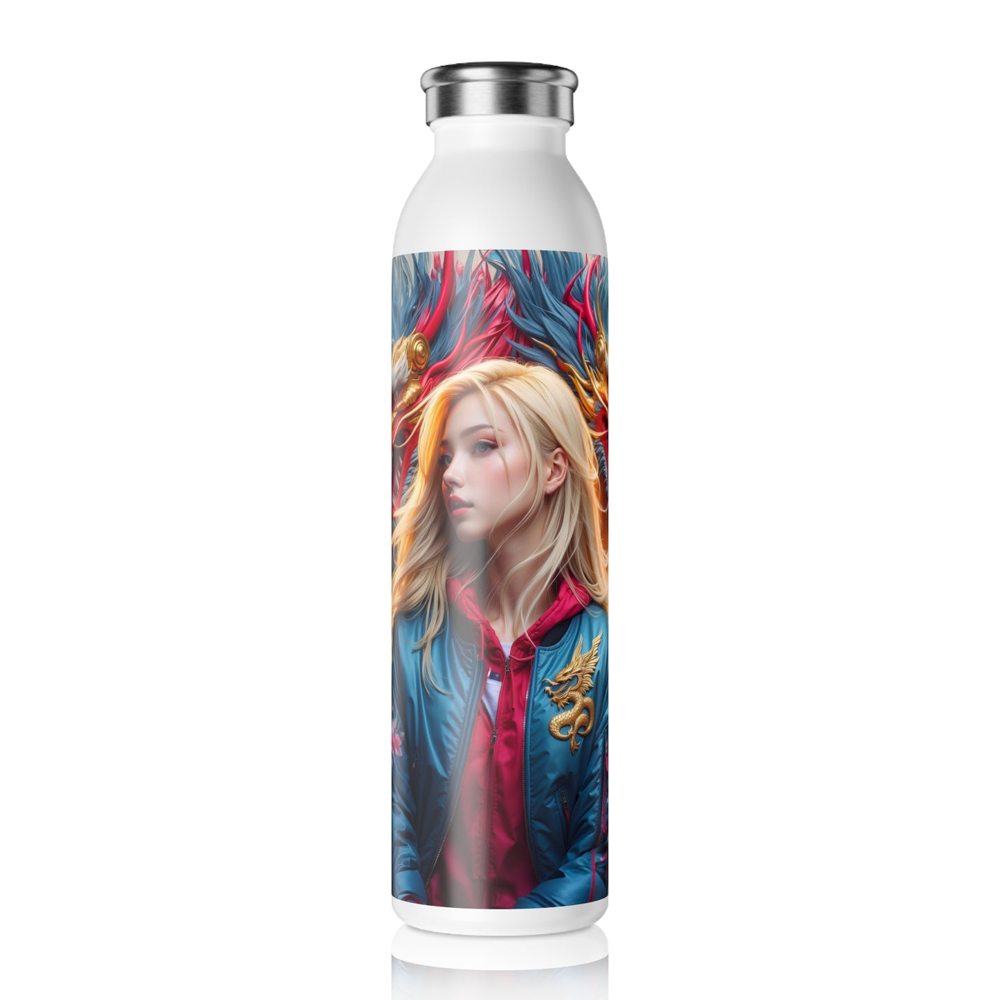 Dragon's Veil Slim Water Bottle