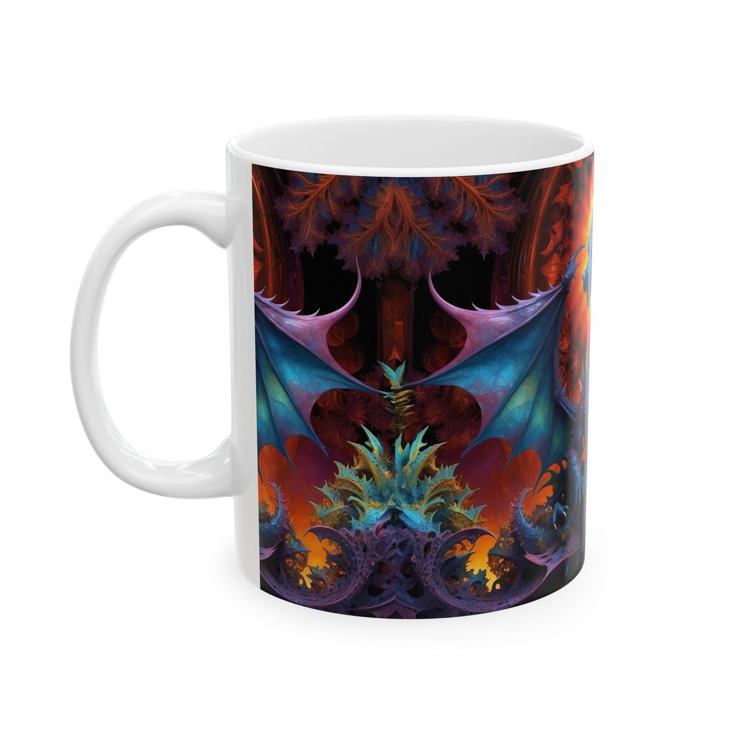 Chronicles of Prismara: Wings of Radiance Ceramic Mug 11oz