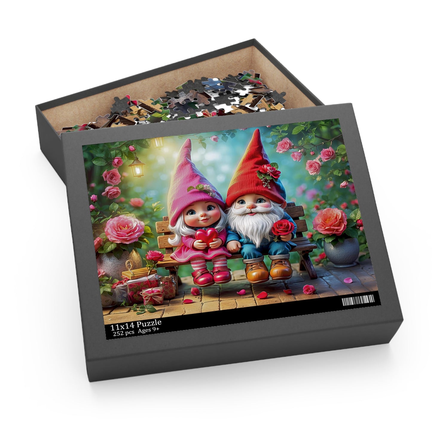 Piece Together the Whimsy Garden of Enchantment Puzzle (120, 252, 500-Piece)