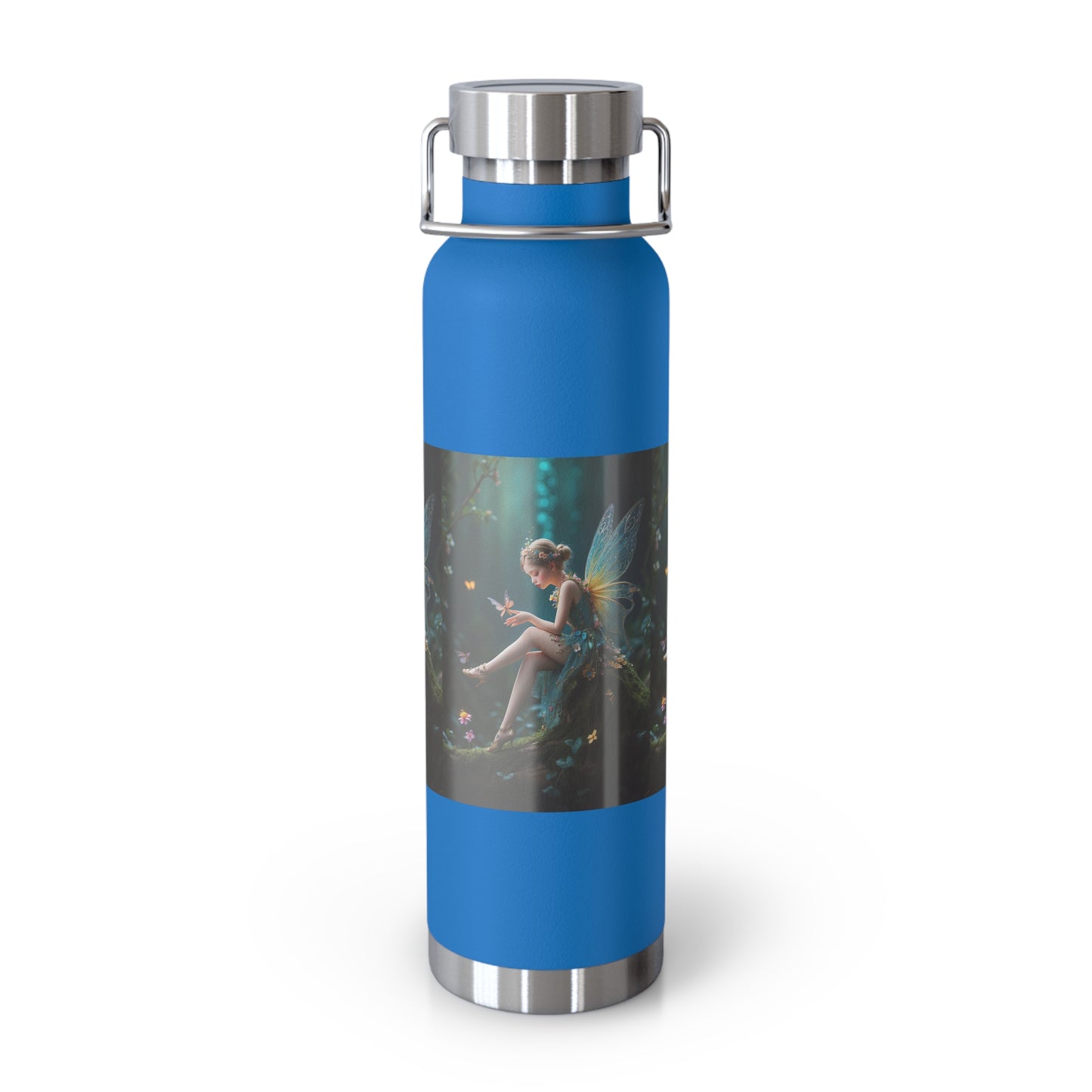 Whispers of the Enchanted Glen Copper Vacuum Insulated Bottle, 22oz