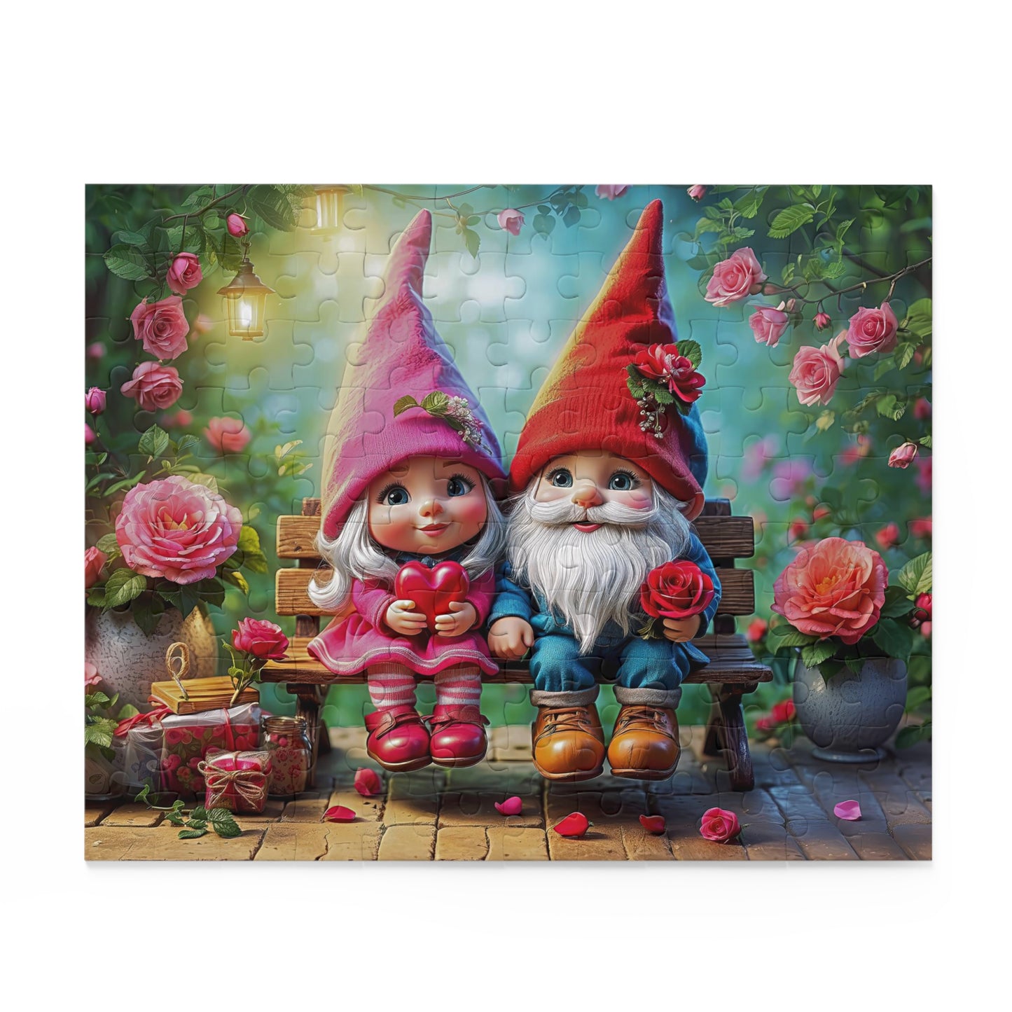 Piece Together the Whimsy Garden of Enchantment Puzzle (120, 252, 500-Piece)