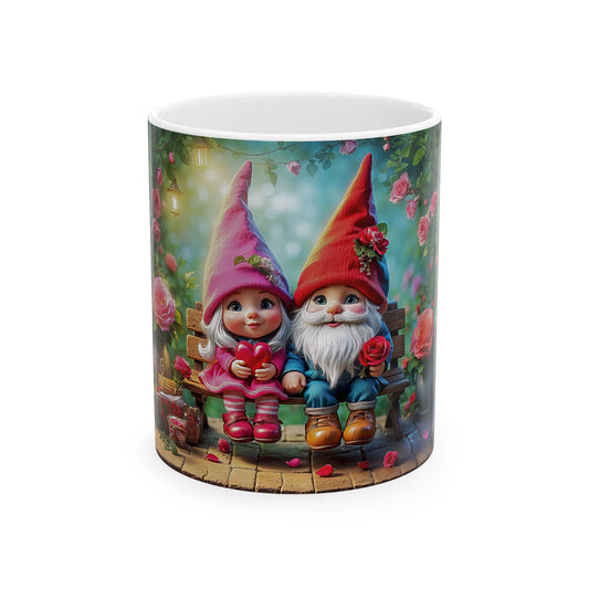 Sip Magic from a Whimsical Garden Ceramic Mug 11oz