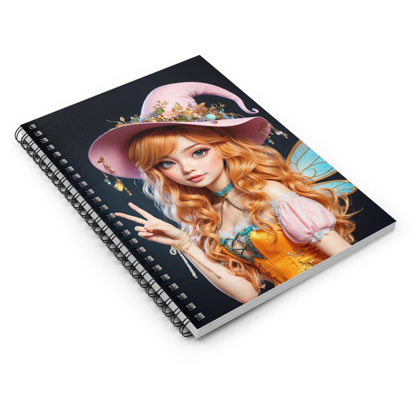 The Peaceful Pixie Spiral Notebook - Ruled Line