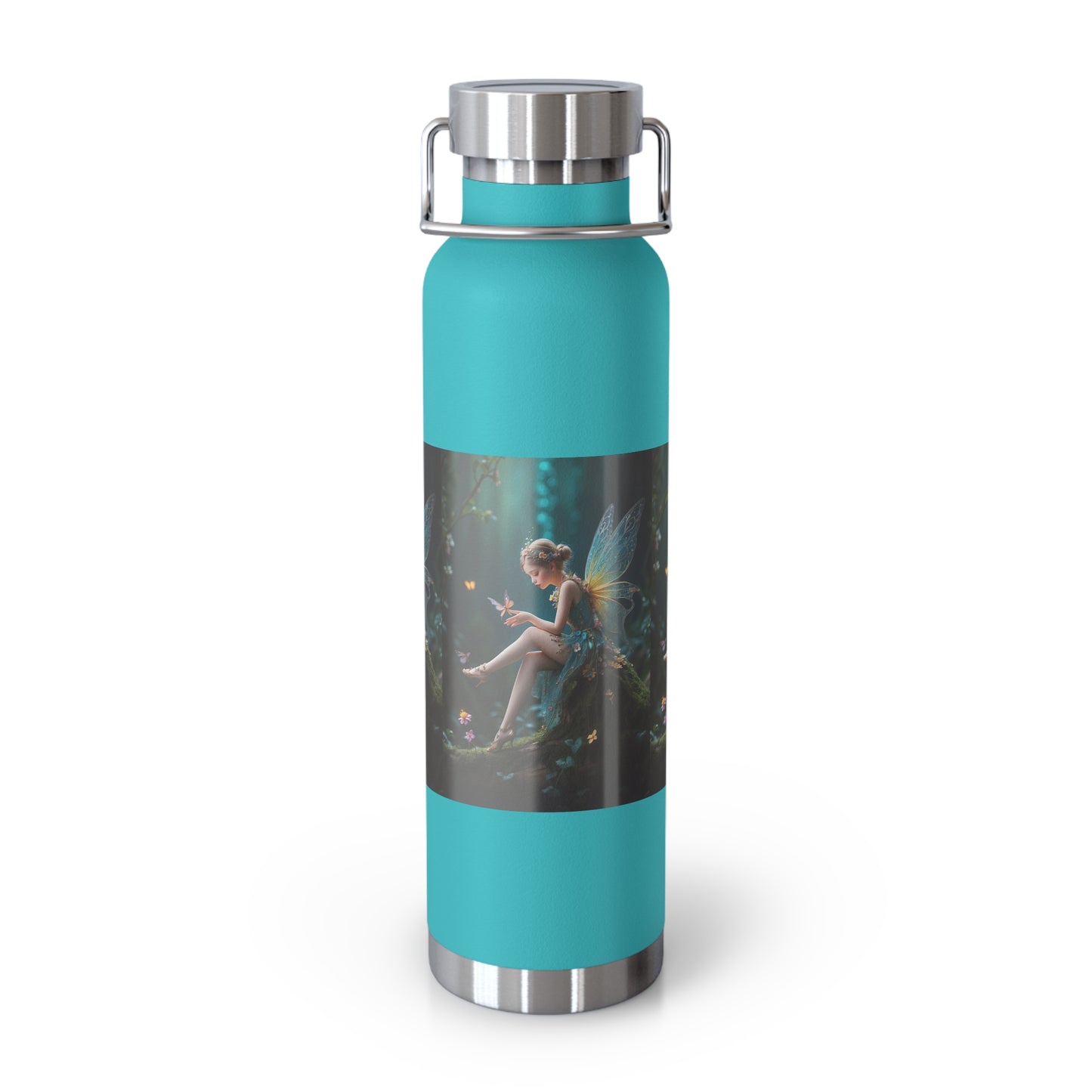 Whispers of the Enchanted Glen Copper Vacuum Insulated Bottle, 22oz