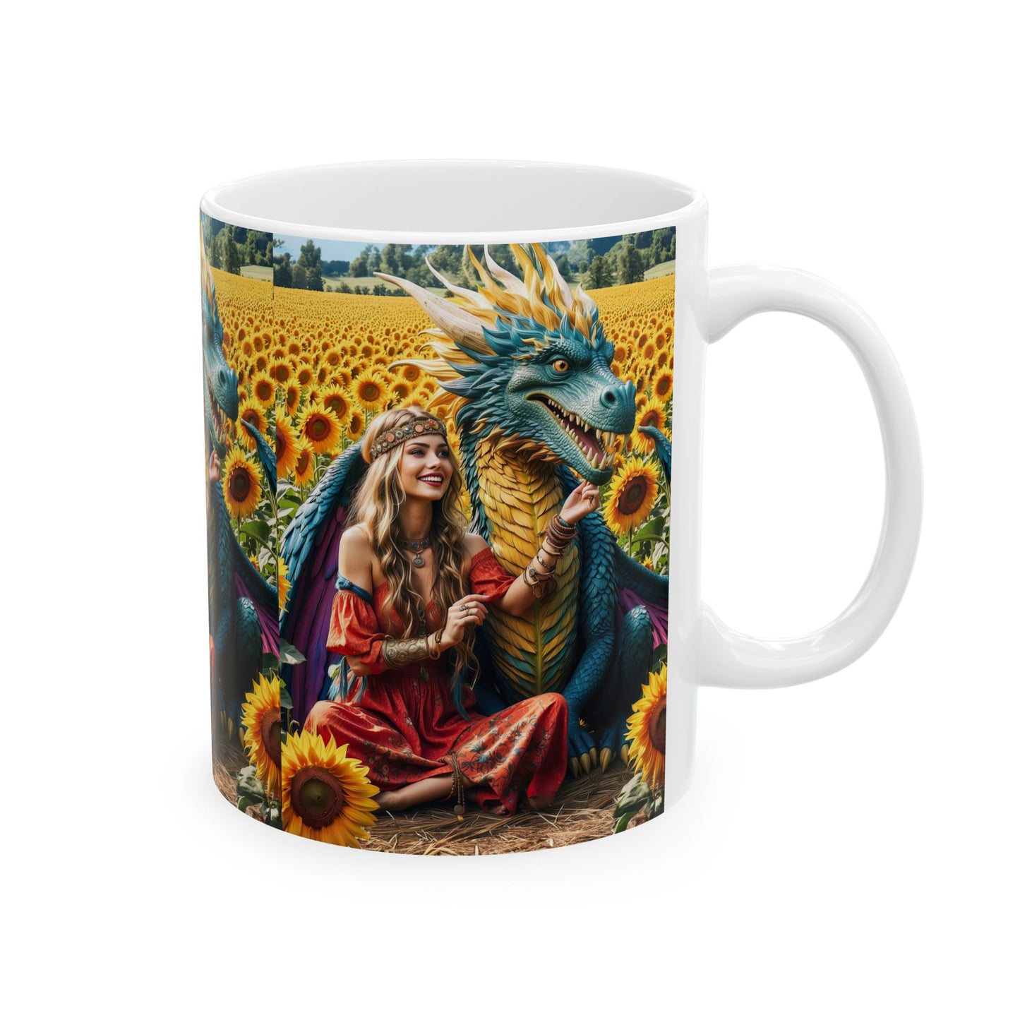 Enchanted Harmony Ceramic Mug 11oz