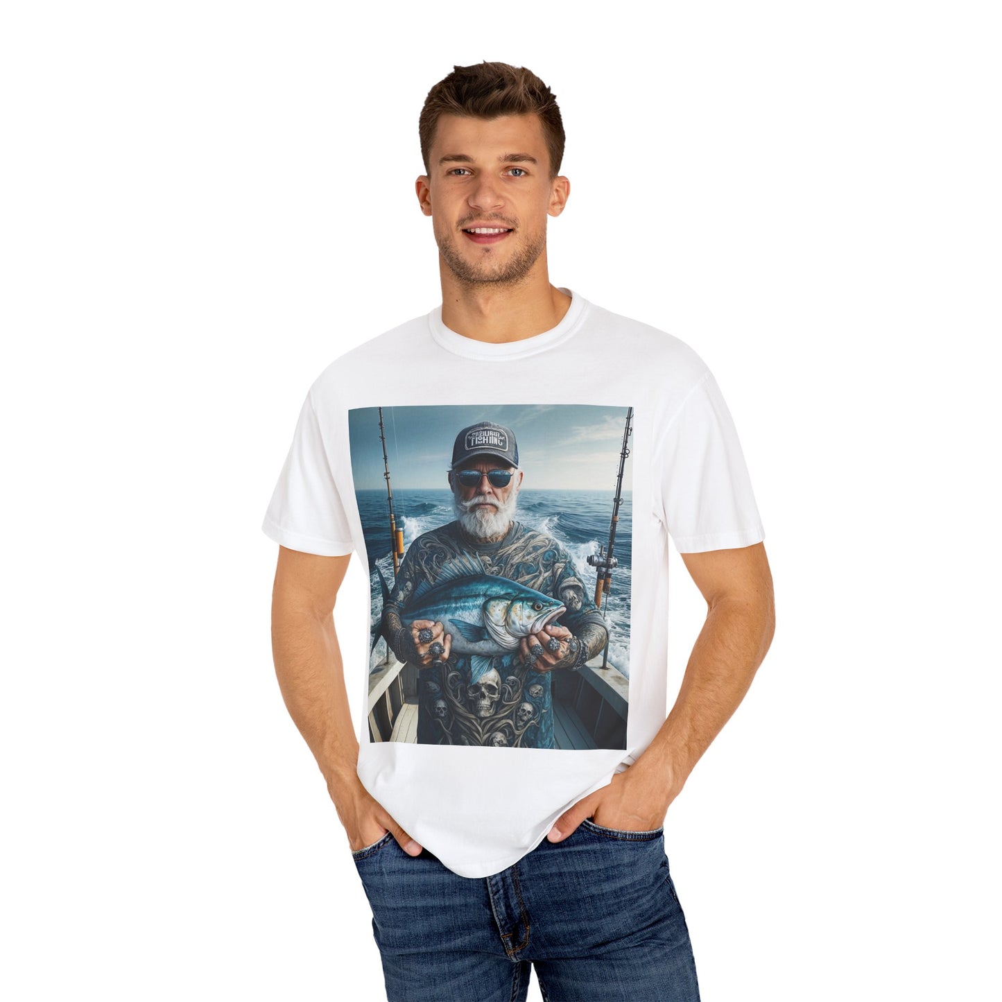 Unisex Garment-Dyed T-shirt: Embrace the Spirit of the Sea