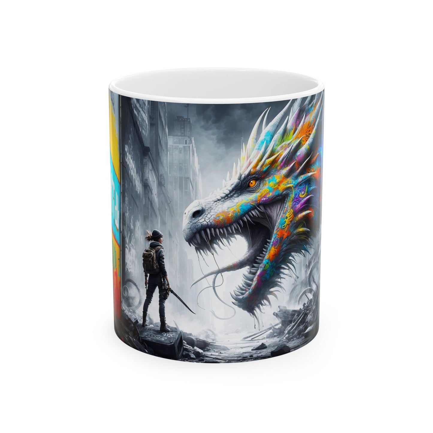 Chroma's Awakening Ceramic Mug, 11oz