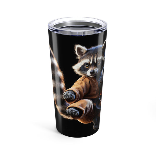 Zen Raccoon: Master of the Shadows Tumbler 20oz