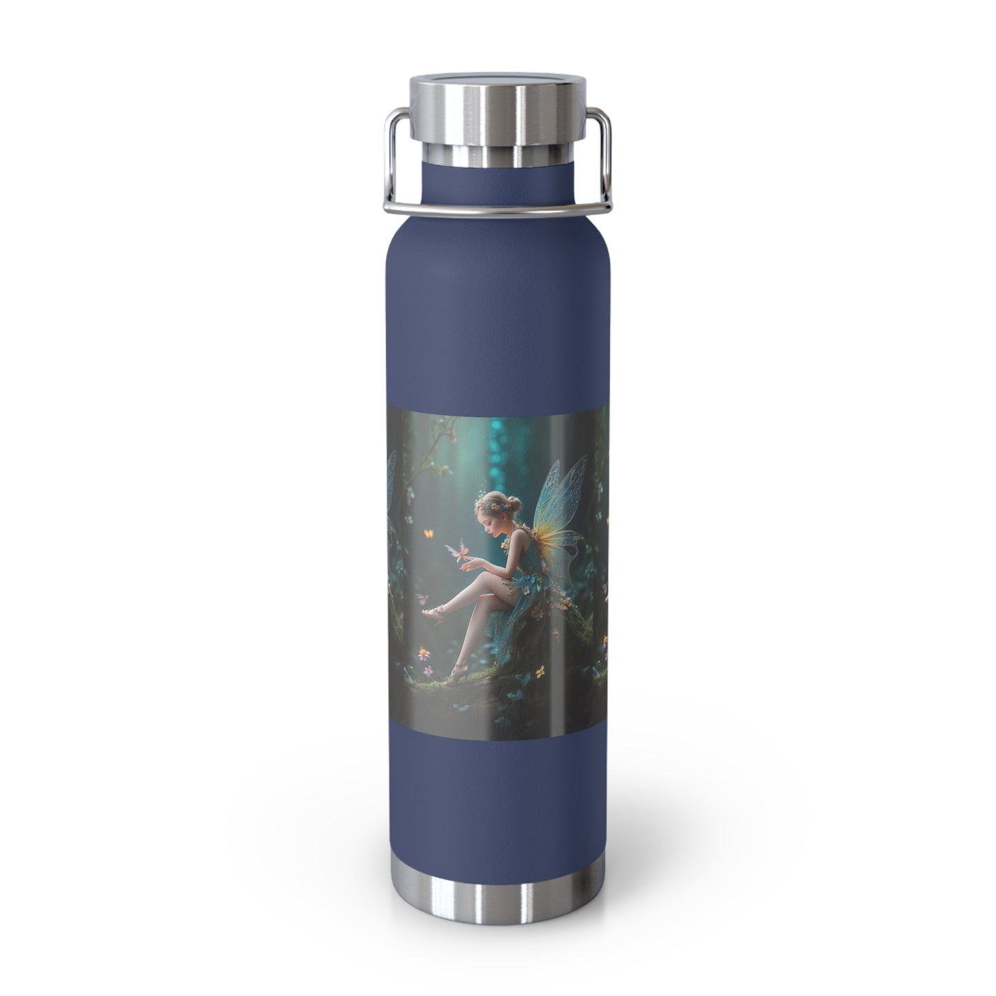 Whispers of the Enchanted Glen Copper Vacuum Insulated Bottle, 22oz