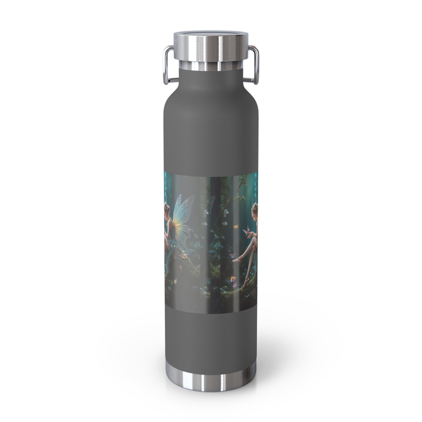 Whispers of the Enchanted Glen Copper Vacuum Insulated Bottle, 22oz