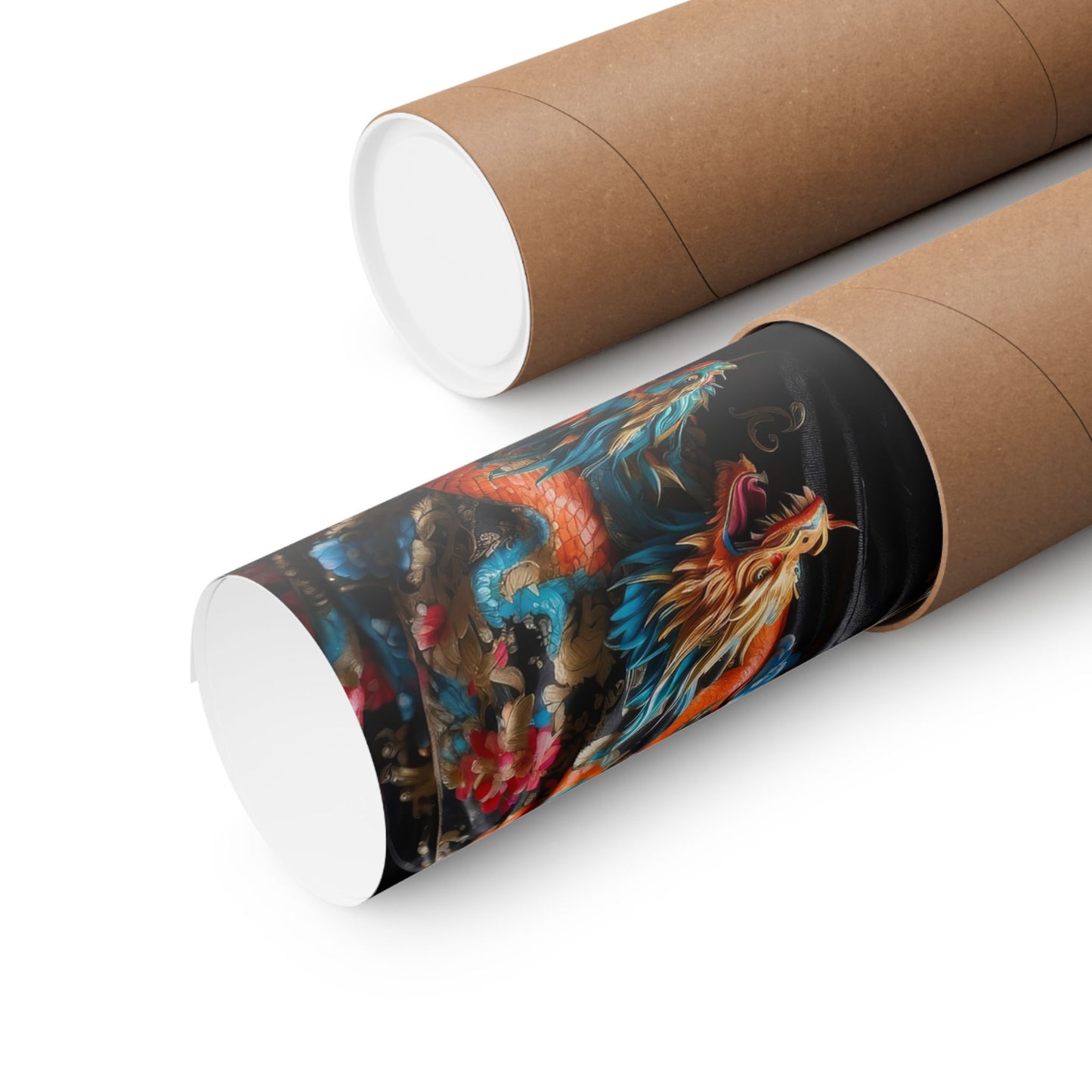 Dragon Damsel Matte Vertical Posters