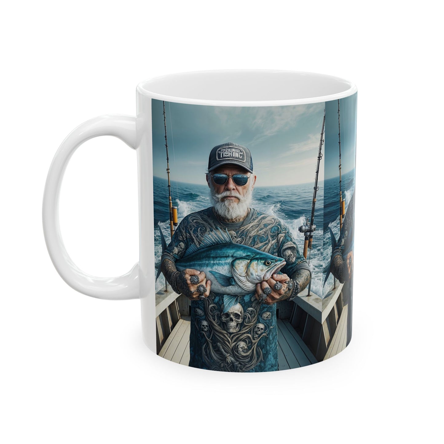 The Fisherman's Legacy Ceramic Mug, (11oz, 15oz)