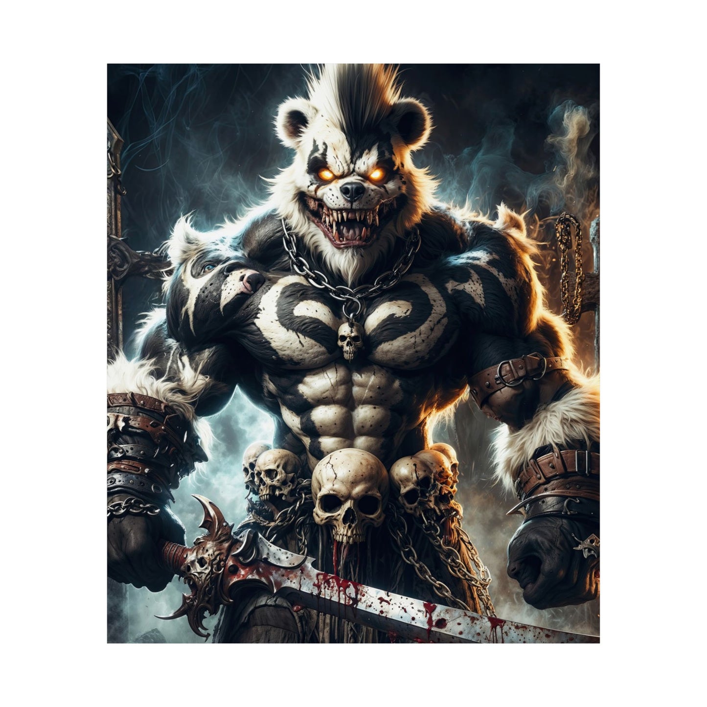 The Wrath of Kurofang  Matte Vertical Posters