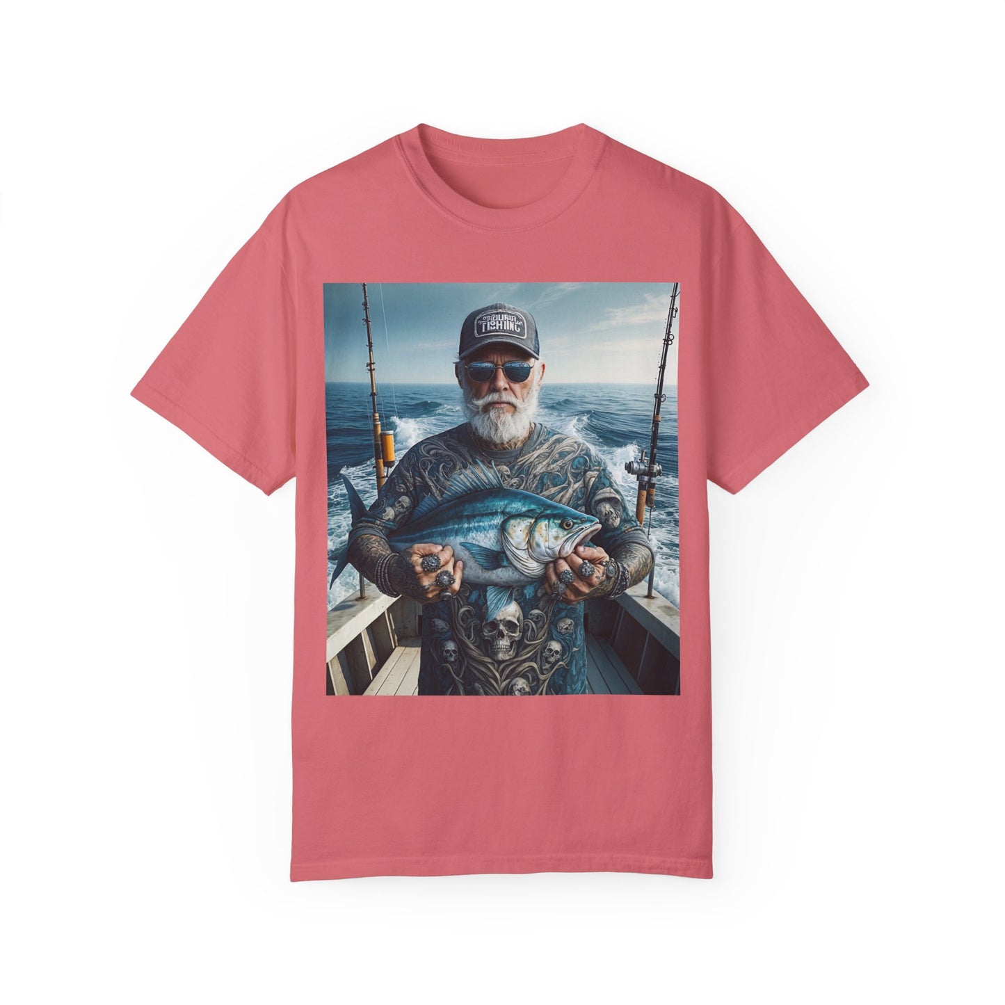 Unisex Garment-Dyed T-shirt: Embrace the Spirit of the Sea