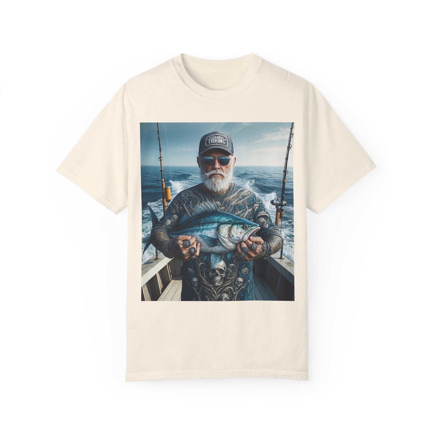 Unisex Garment-Dyed T-shirt: Embrace the Spirit of the Sea