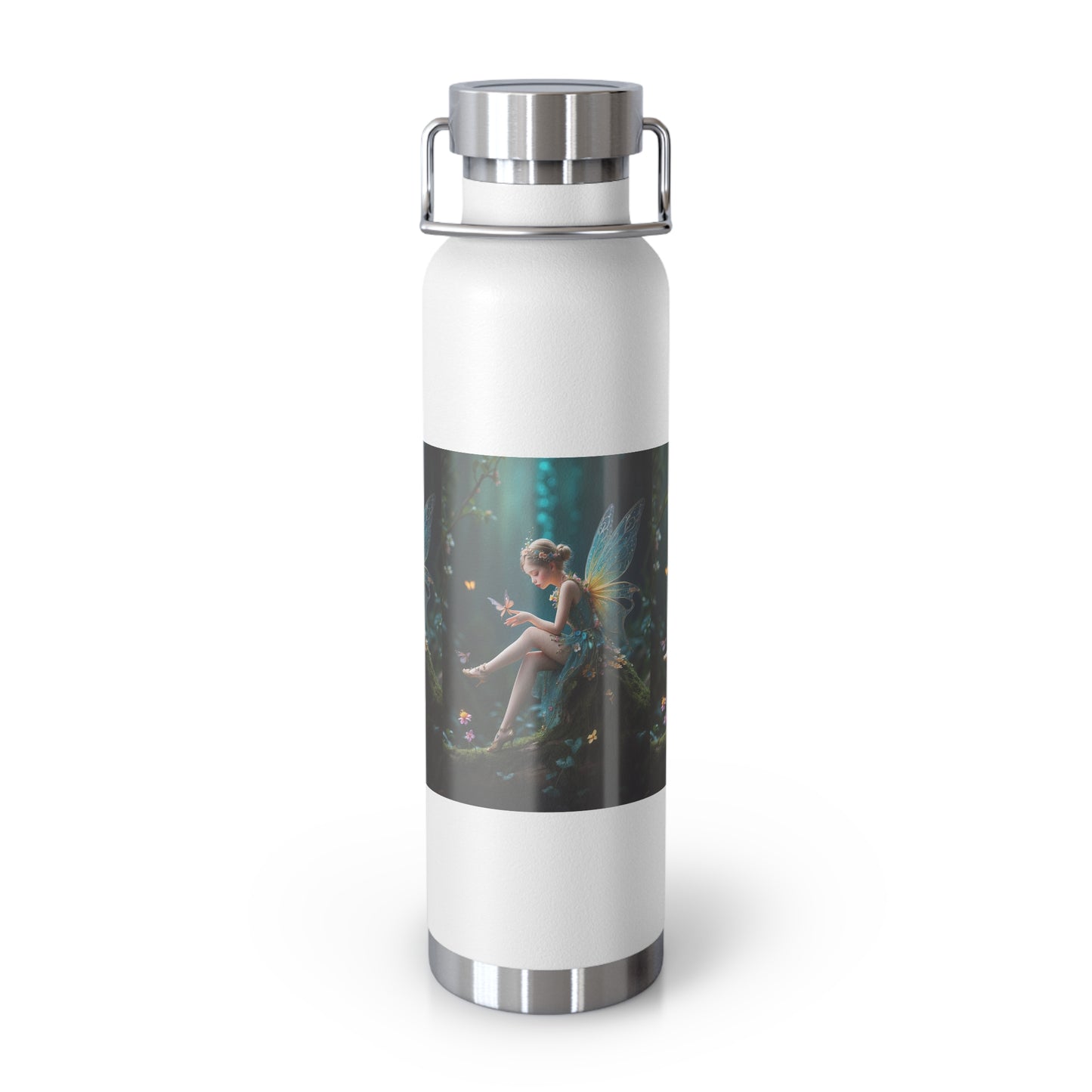 Whispers of the Enchanted Glen Copper Vacuum Insulated Bottle, 22oz