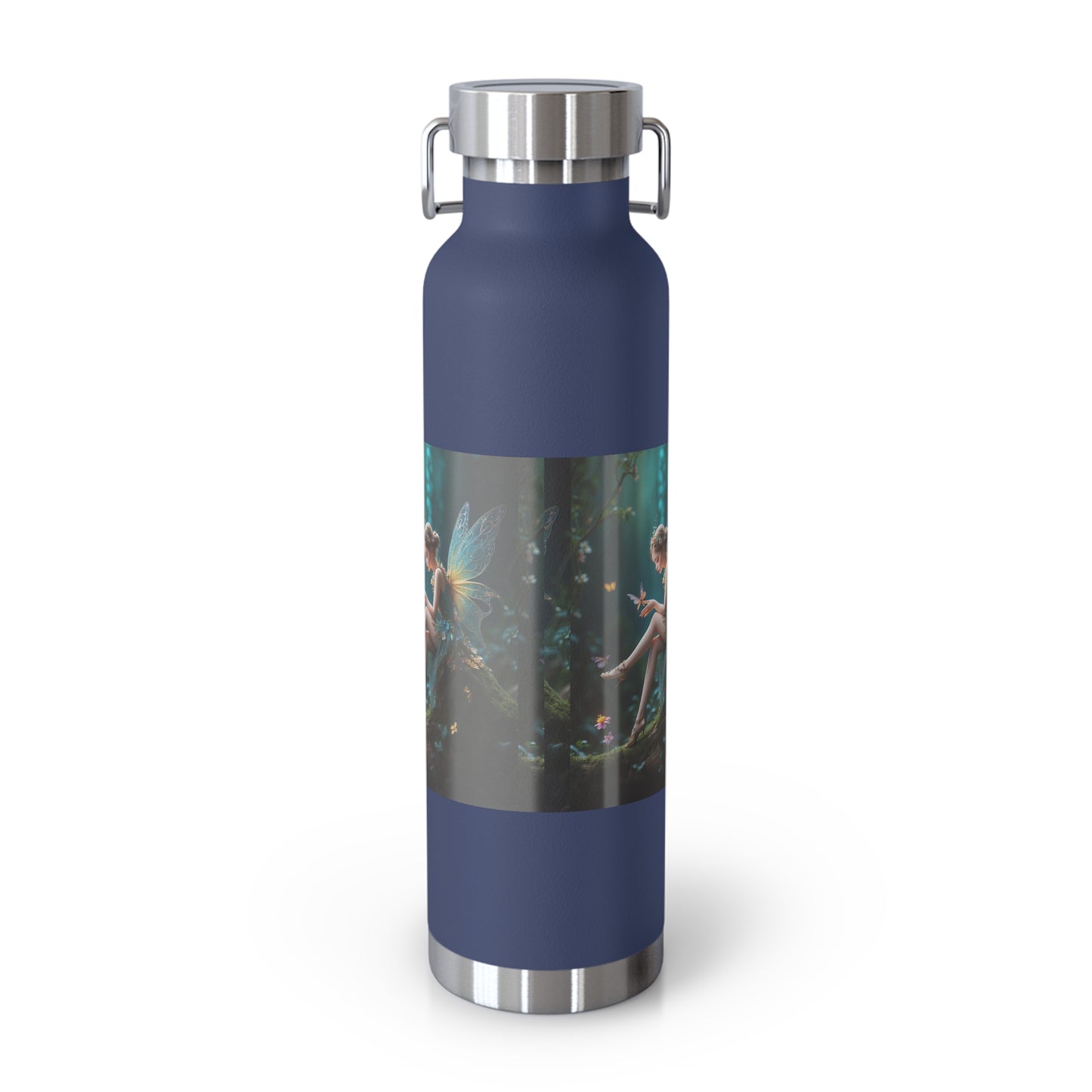 Whispers of the Enchanted Glen Copper Vacuum Insulated Bottle, 22oz