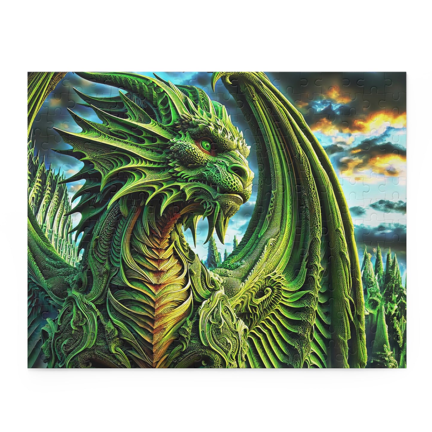 The Living Gargoyle of Enchanted Realms Puzzle (120, 252, 500-Piece)