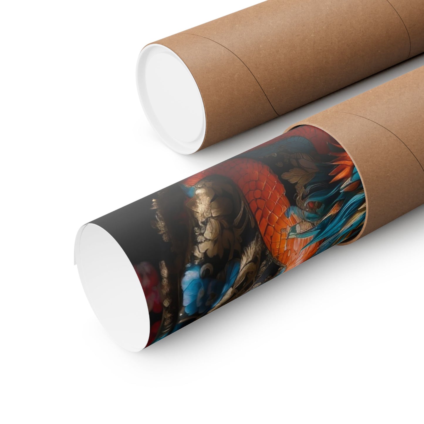 Dragon Damsel Matte Vertical Posters