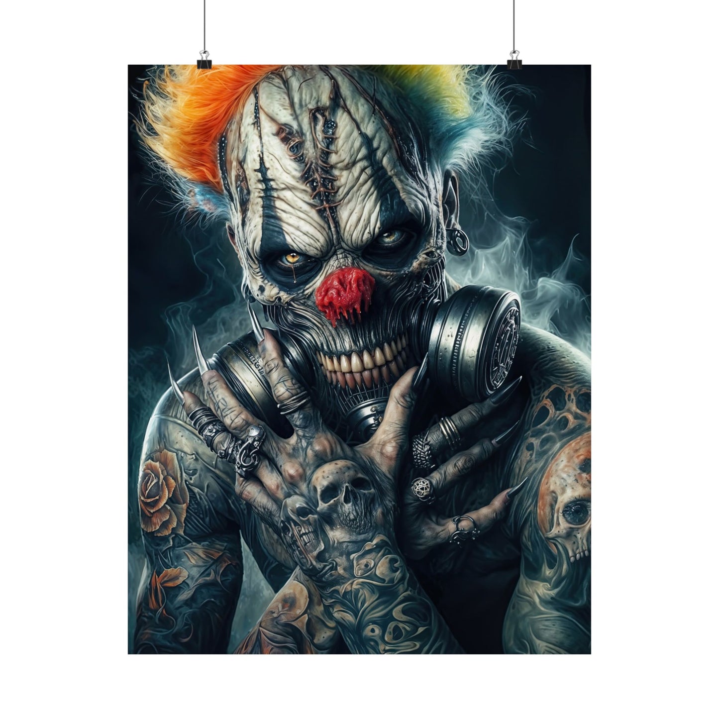 The Jester of Ruin Matte Vertical Posters