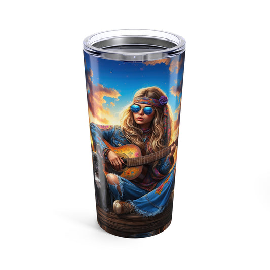 Harmony Unleashed Tumbler - Tranquil Moments on the Go 20oz Tumbler