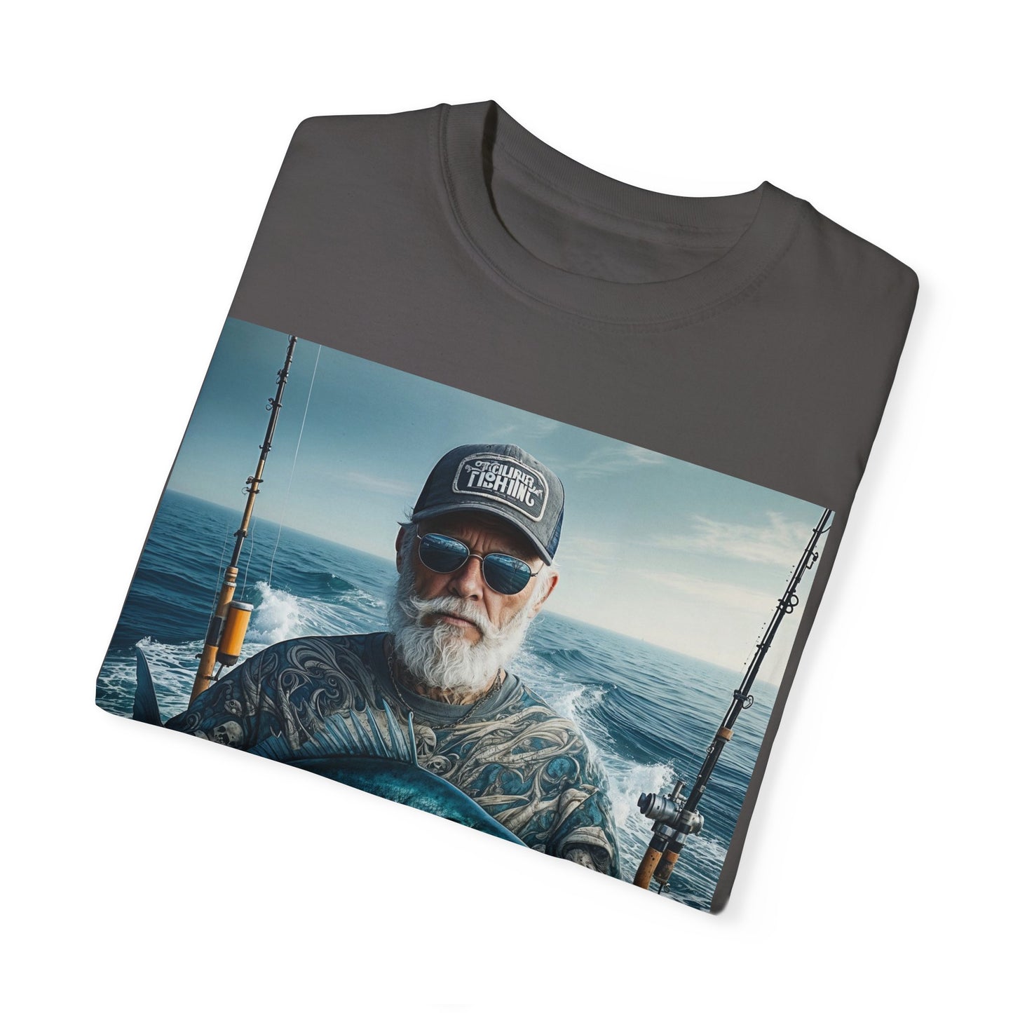 Unisex Garment-Dyed T-shirt: Embrace the Spirit of the Sea