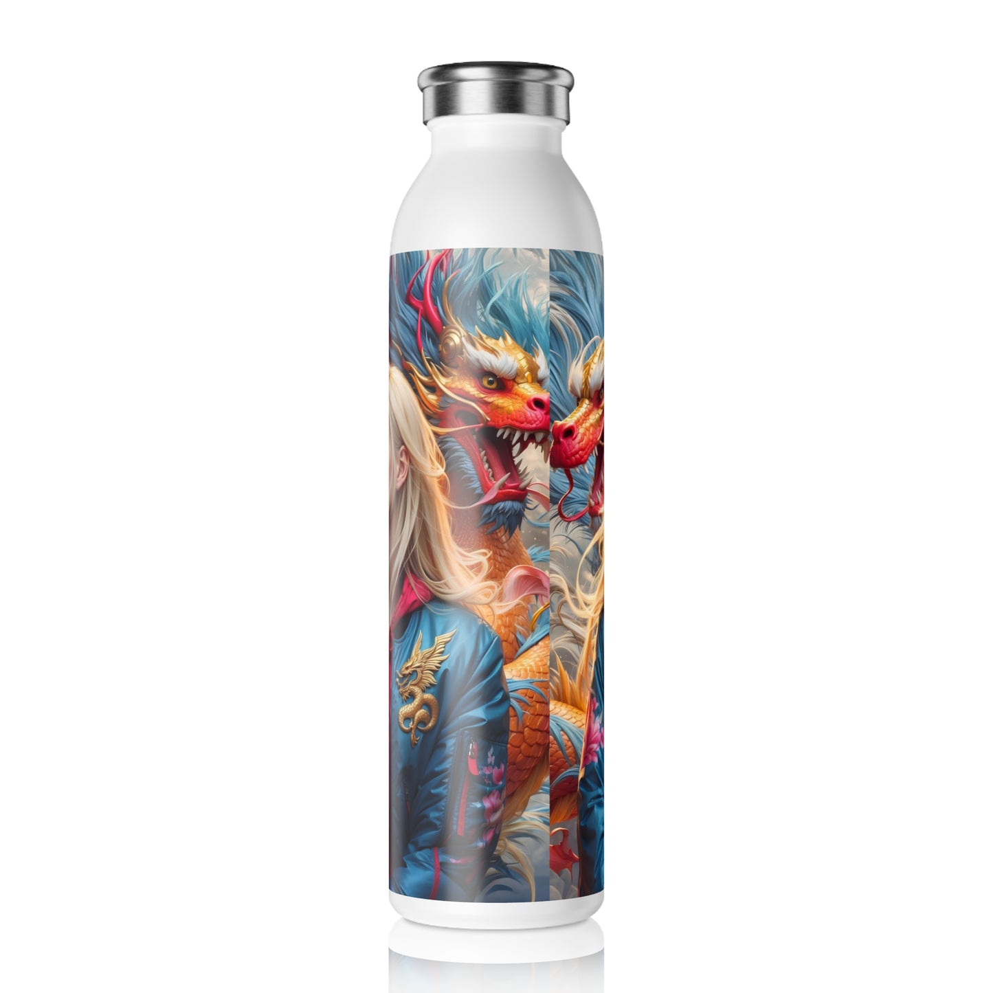 Dragon's Veil Slim Water Bottle