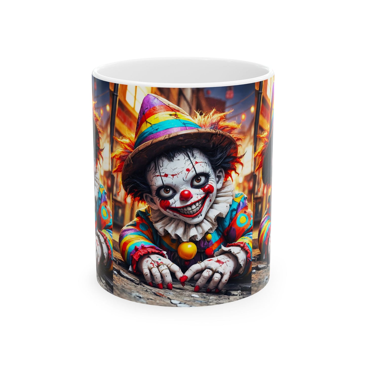 Grim Grins Ceramic Mug, (11oz, 15oz)