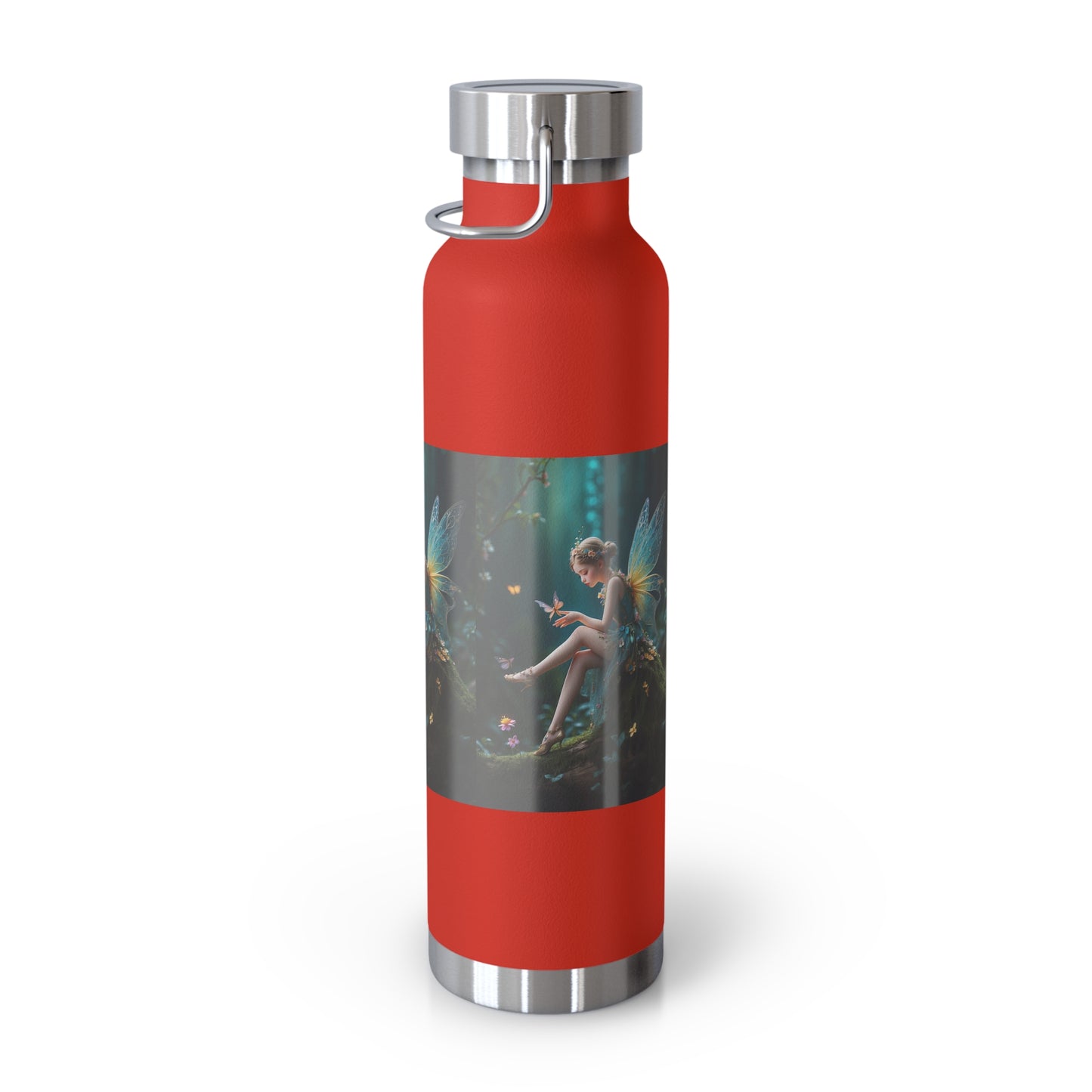 Whispers of the Enchanted Glen Copper Vacuum Insulated Bottle, 22oz