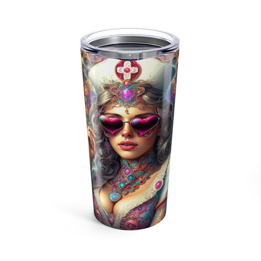 Mystical Healer Tumbler: Sip in Serenity, Nurse in Elegance Tumbler 20oz