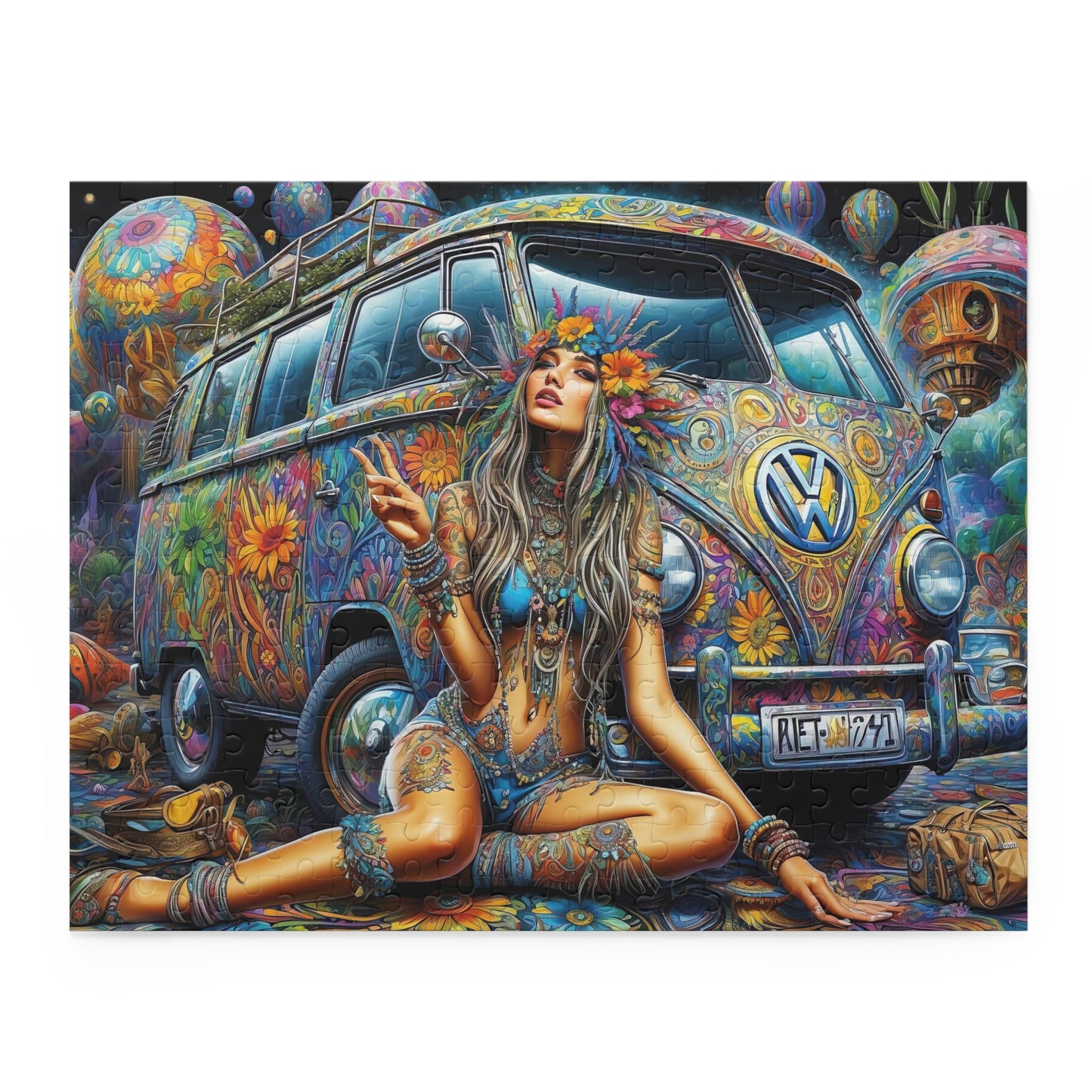 Harmony's Psychedelic Odyssey Puzzle (120, 252, 500-Piece)