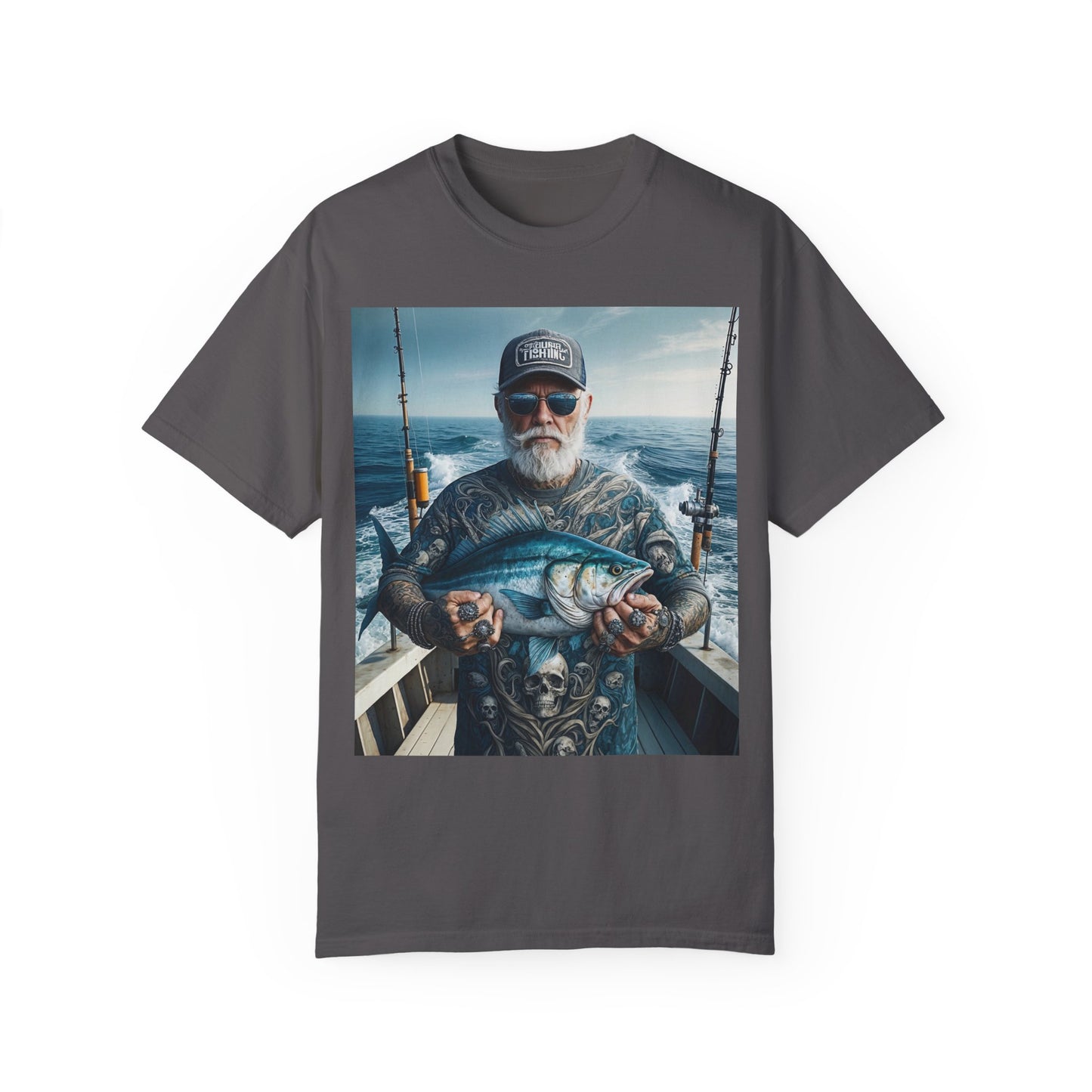 Unisex Garment-Dyed T-shirt: Embrace the Spirit of the Sea