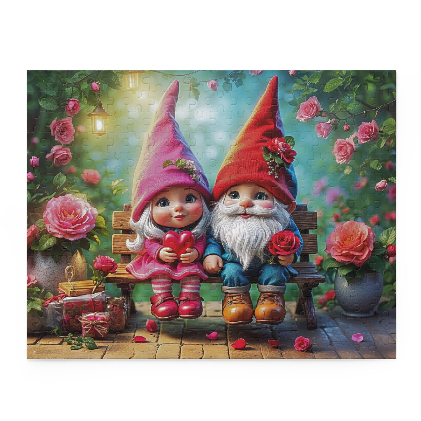 Piece Together the Whimsy Garden of Enchantment Puzzle (120, 252, 500-Piece)