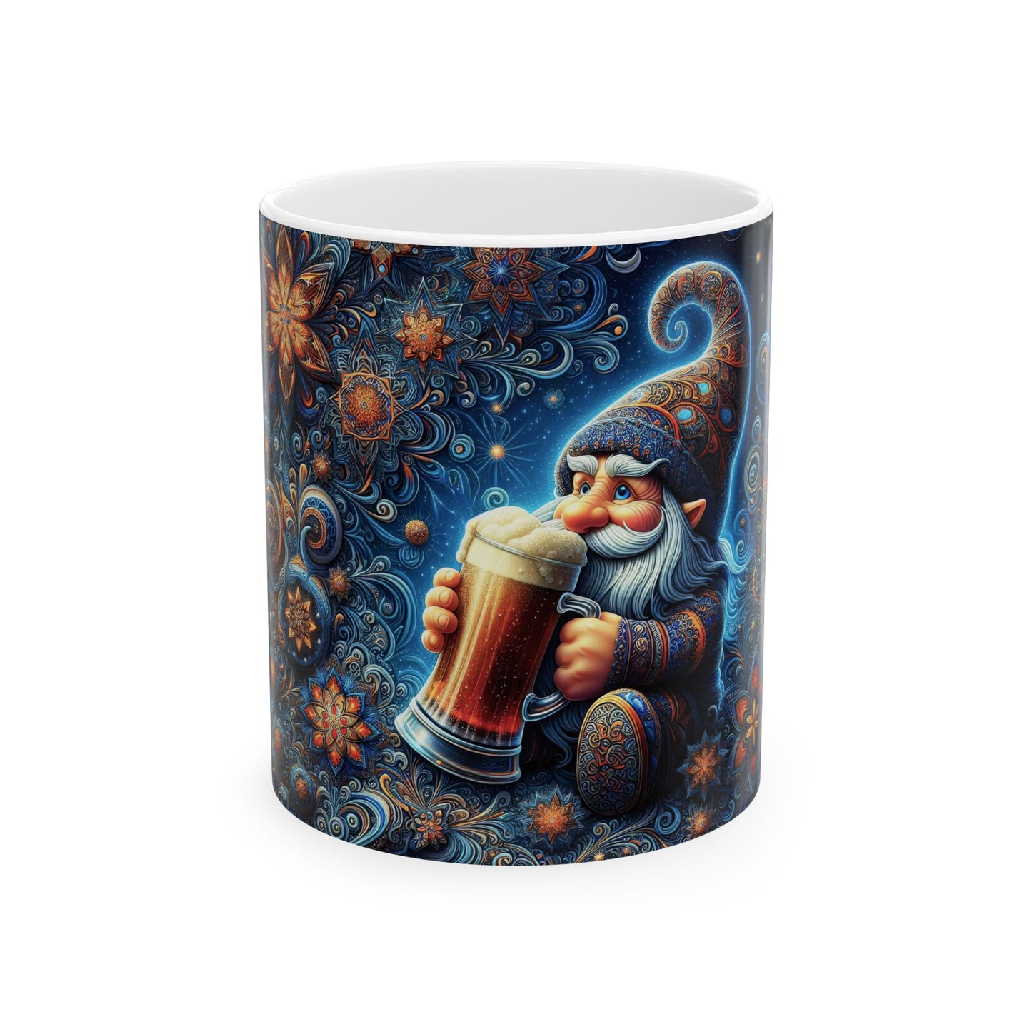 Zephyr Twizzletoe in the Fractal Galaxy Ceramic Mug 11oz